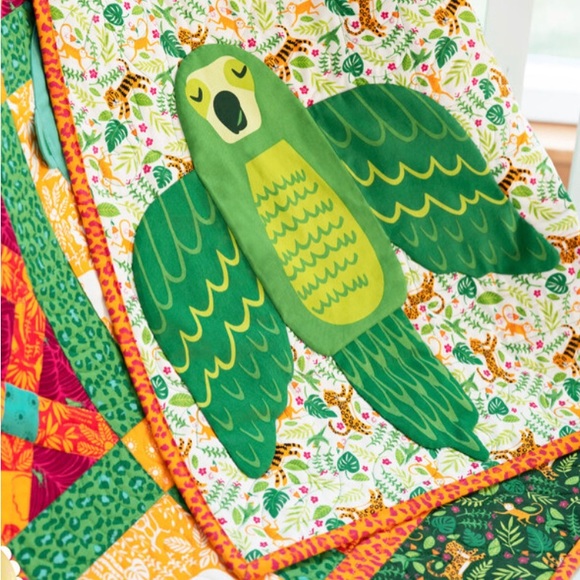 Jungle Paradise Quilt Kit designed by Stacy Hsu for Moda Fabrics - Picture 4 of 4